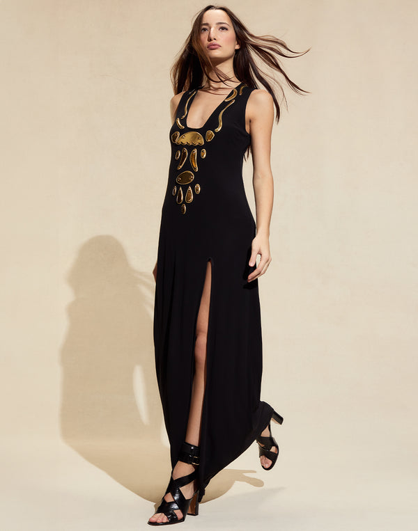 Cynthia Rowley Calypso Square Neck Dress