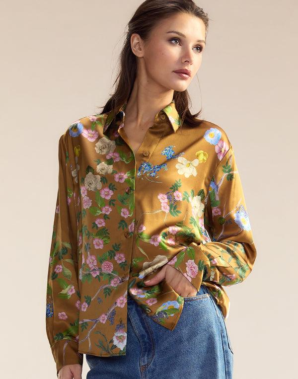 Cynthia Rowley Collectible Silk Shirt