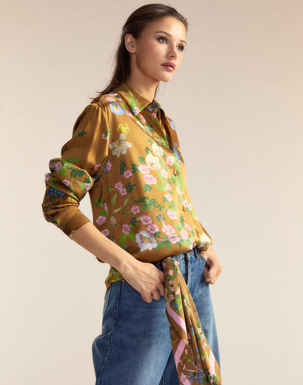 Cynthia Rowley Collectible Silk Shirt