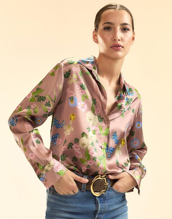 Cynthia Rowley Collectible Silk Shirt