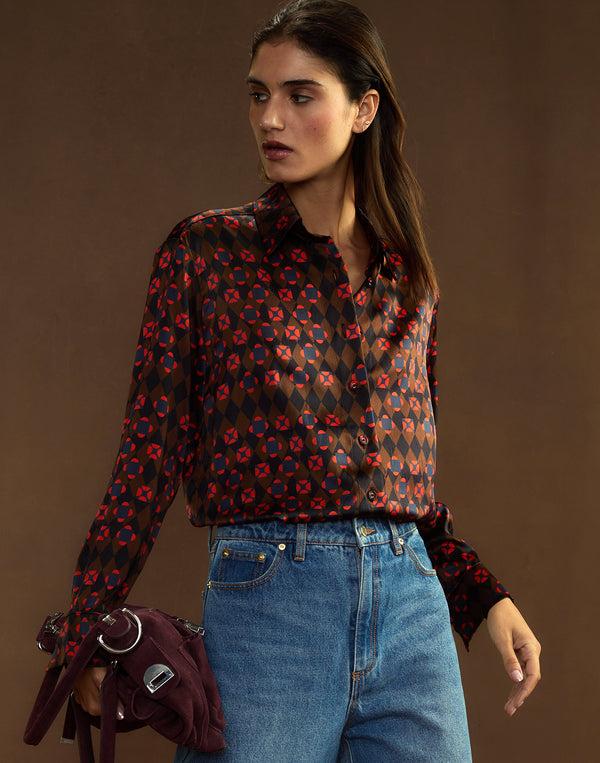 Cynthia Rowley Collectible Silk Shirt