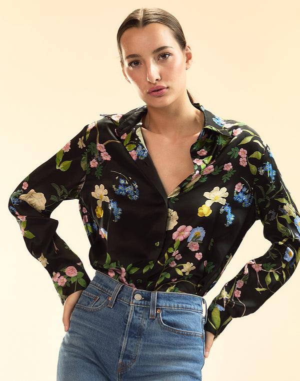 Cynthia Rowley Collectible Silk Shirt