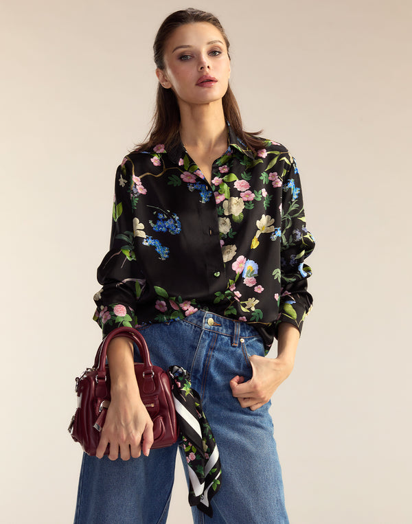 Cynthia Rowley Collectible Silk Shirt