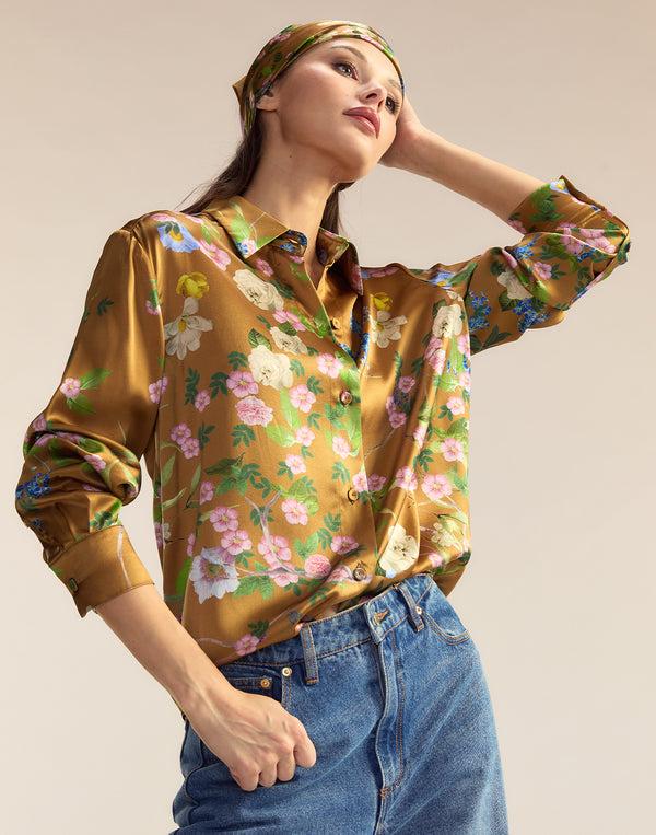 cynthia rowley Collectible Silk Shirt