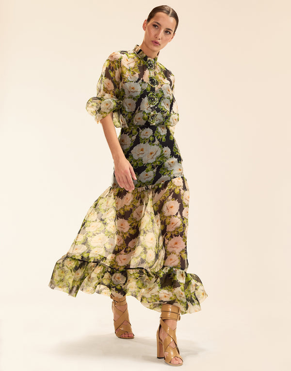 Cynthia Rowley Cornelia Silk Skirt