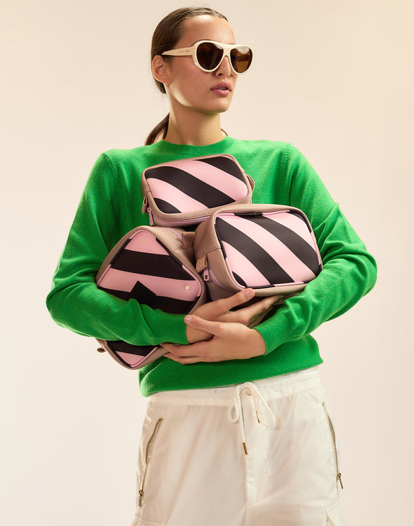 Cynthia Rowley CR X STATE Travel Pouch Set