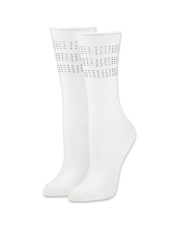 Cynthia Rowley Crystal Sport Socks