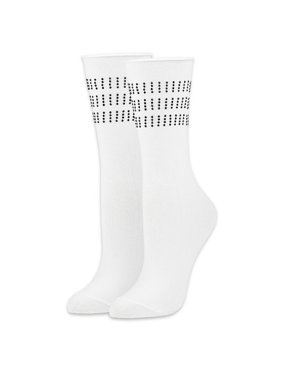 Cynthia Rowley Crystal Sport Socks