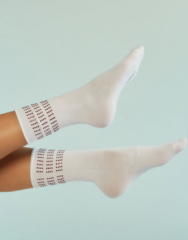 cynthia rowley Crystal Sport Socks