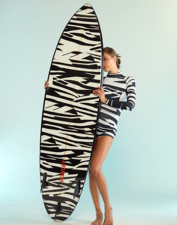 cynthia rowley Custom 7' Surfboard - Shark Deterrent