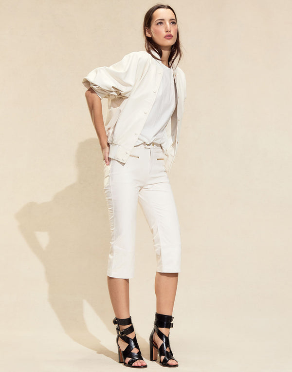 Cynthia Rowley Downtown Leather Capris