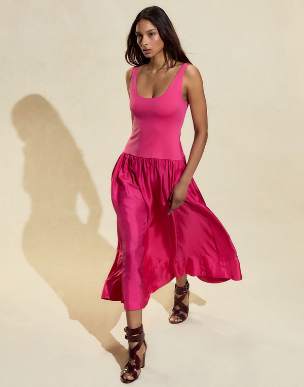 Cynthia Rowley Eloise Drop Waist Dress