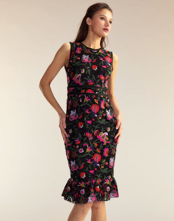 Cynthia Rowley Eve Embroidered Dress