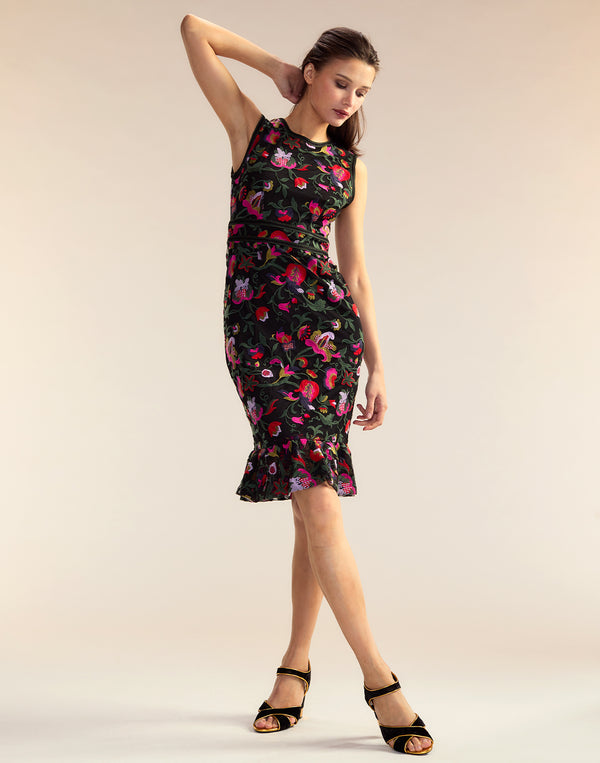 Cynthia Rowley Eve Embroidered Dress