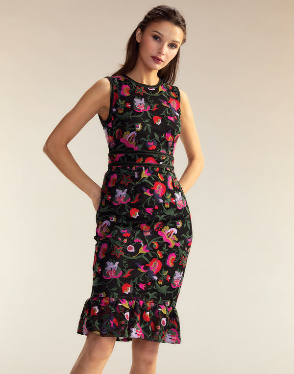 cynthia rowley Eve Embroidered Dress