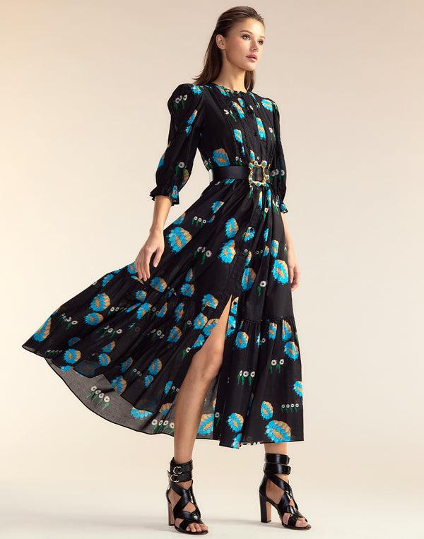 cynthia rowley Eve Pintuck Dress