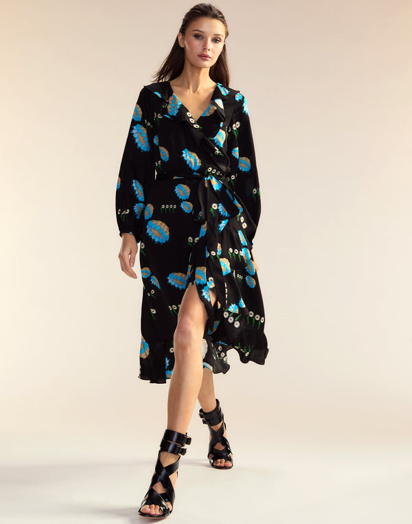 cynthia rowley Eve Wrap Dress