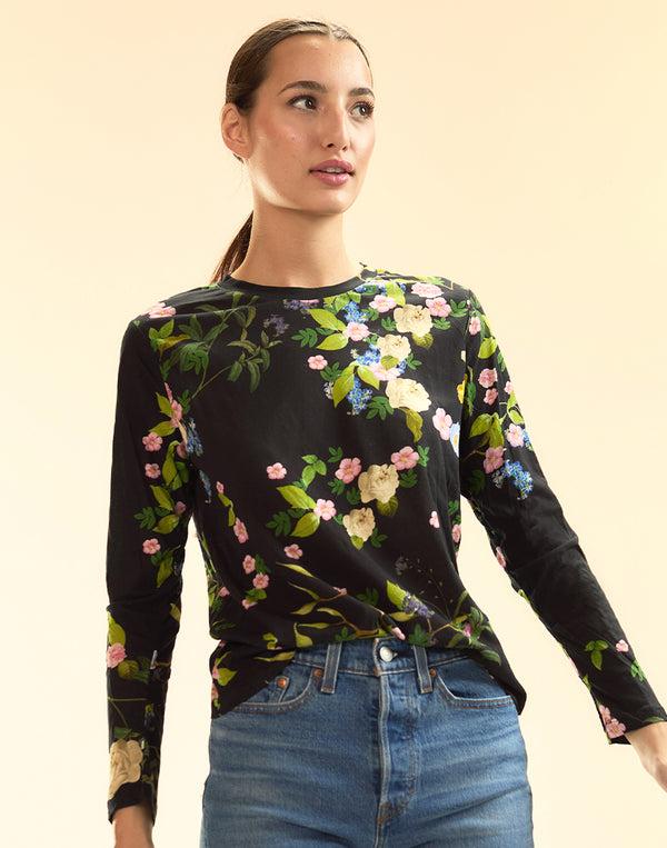 Cynthia Rowley Everyday Long-sleeve Tee