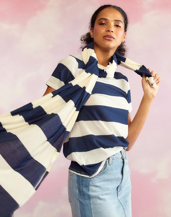 cynthia rowley Everyday Striped Tee