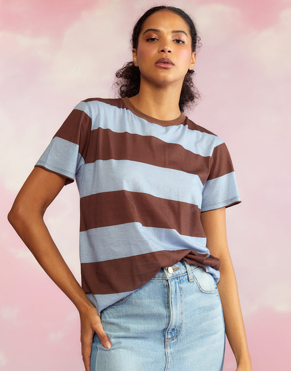 cynthia rowley Everyday Striped Tee