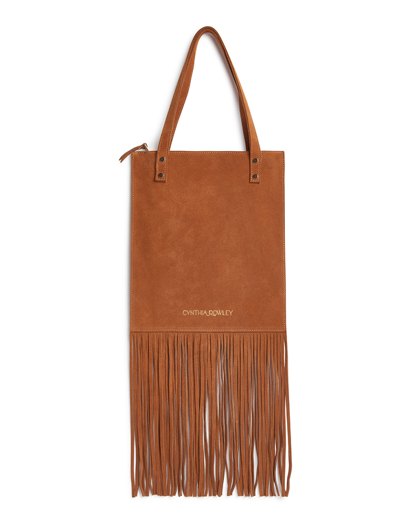 Cynthia Rowley Felicity Fringe Suede Tote