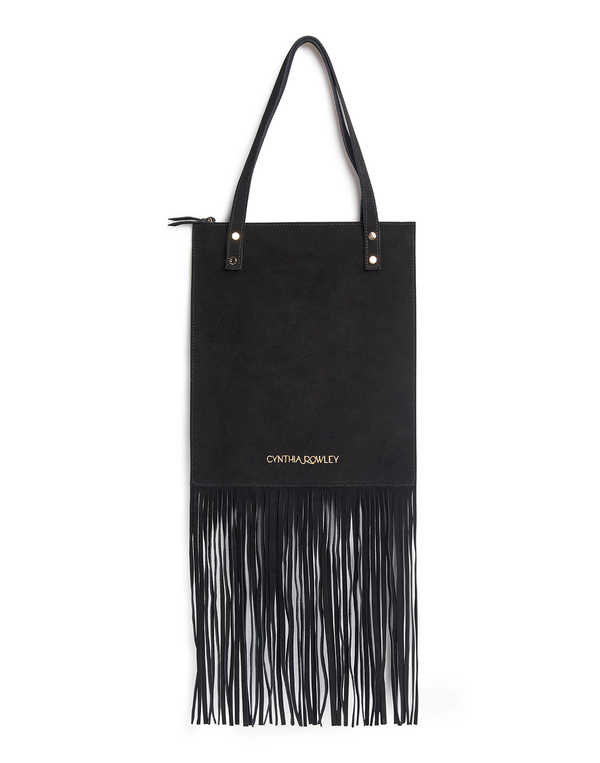 Cynthia Rowley Felicity Fringe Suede Tote