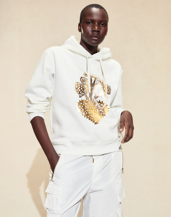 Cynthia Rowley Heart Of Gold Hoodie