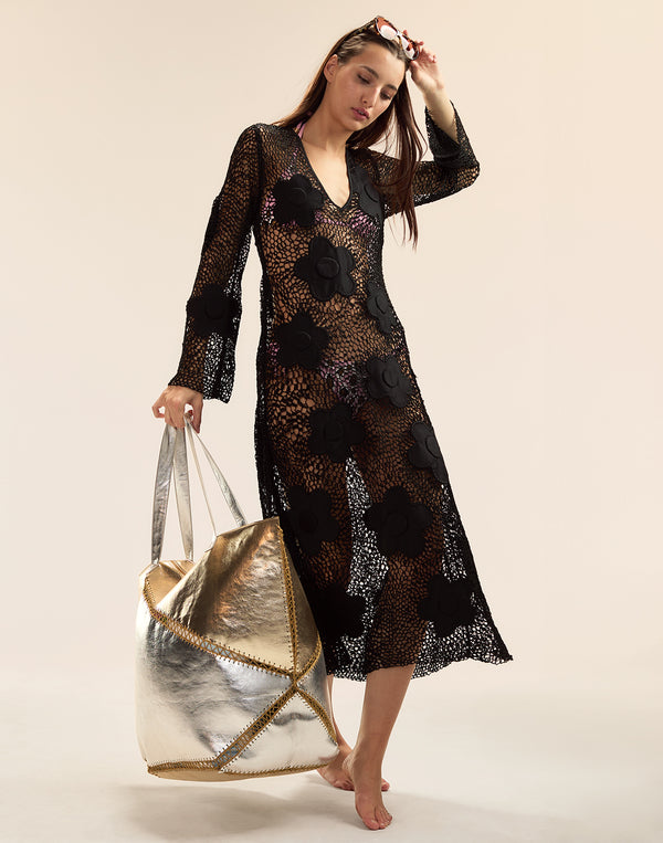 Cynthia Rowley Ibiza Crochet Cover Up