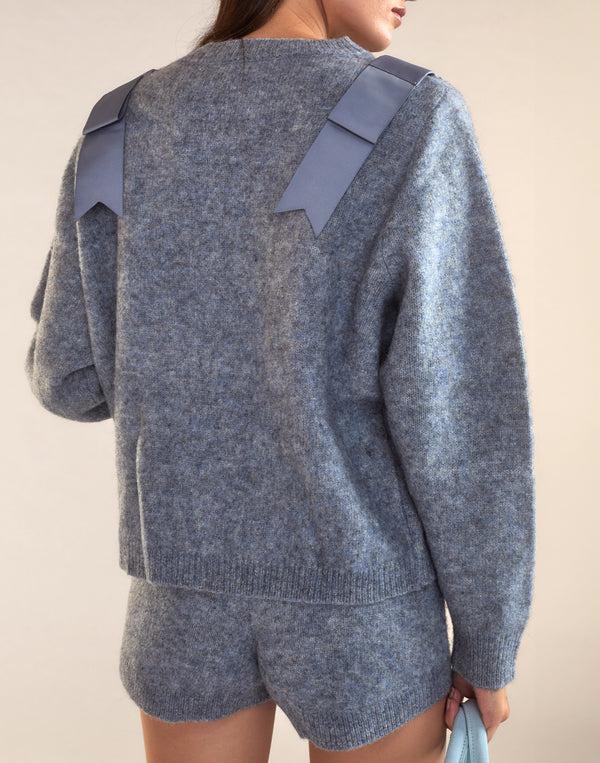 Cynthia Rowley Ivy Wool Knit Shorts