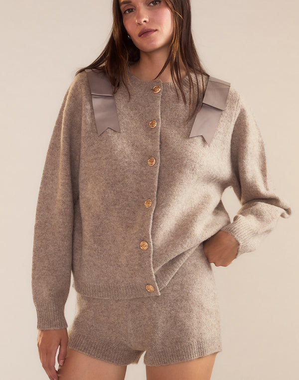 Cynthia Rowley Ivy Wool Knit Shorts