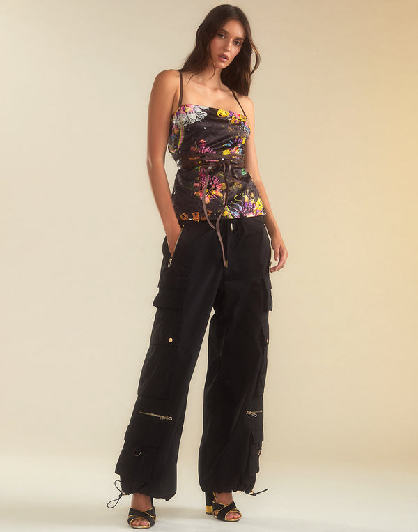 Cynthia Rowley Kaia Tie Top