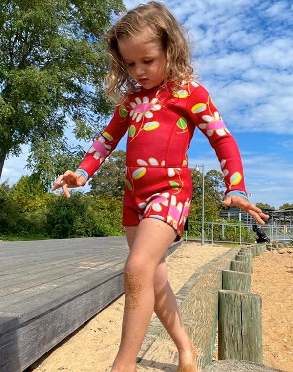 cynthia rowley Kids Floral Wetsuit
