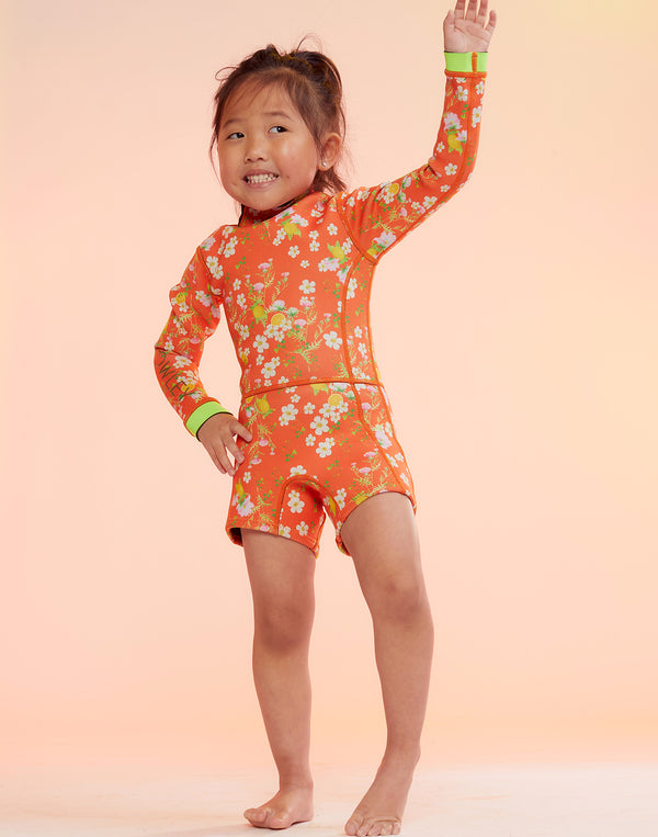 cynthia rowley Kids Floral Wetsuit