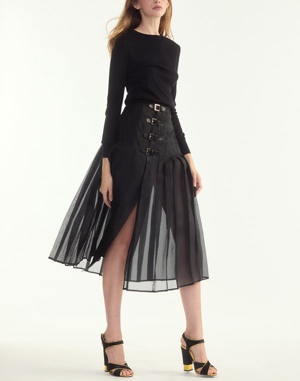 Cynthia Rowley Kora Kilt Skirt