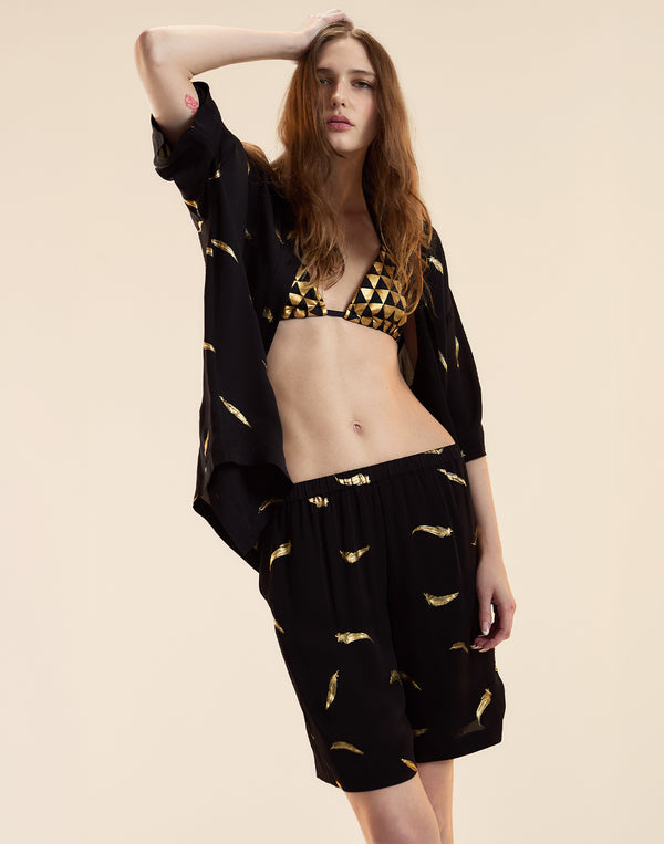 Cynthia Rowley Light As A Feather Camp Shirt