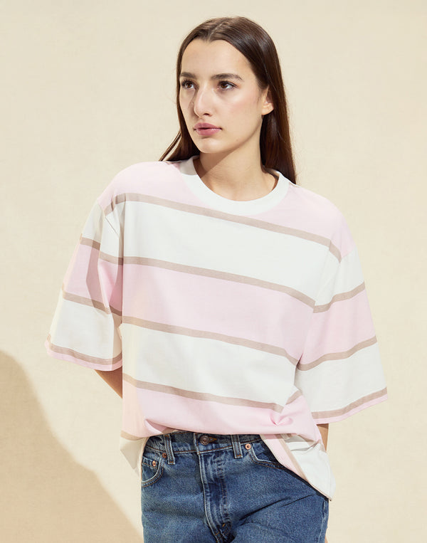 cynthia rowley Malibu Striped Tee