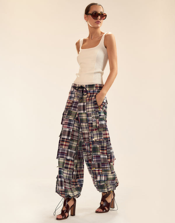 Cynthia Rowley Marisol Madras Cargos