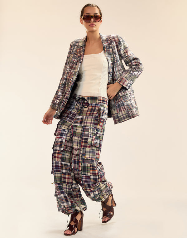 Cynthia Rowley Marisol Madras Cargos