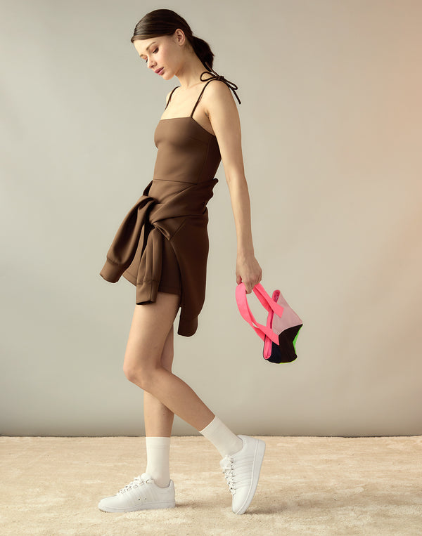 Cynthia Rowley Mini Colorblock Nylon Tote