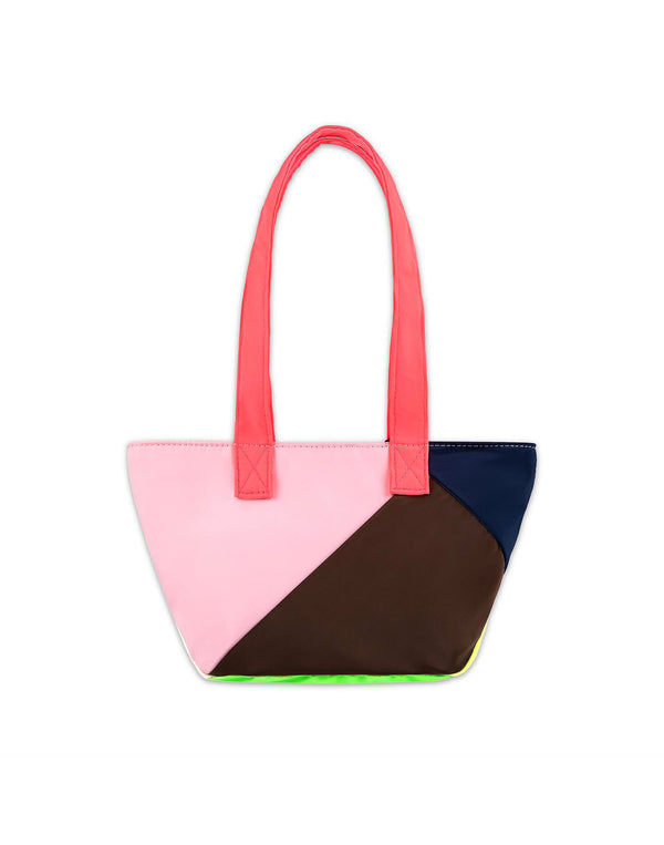 Cynthia Rowley Mini Colorblock Nylon Tote