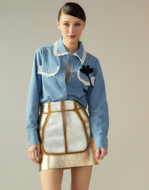 Cynthia Rowley Not My First Rodeo Shirt