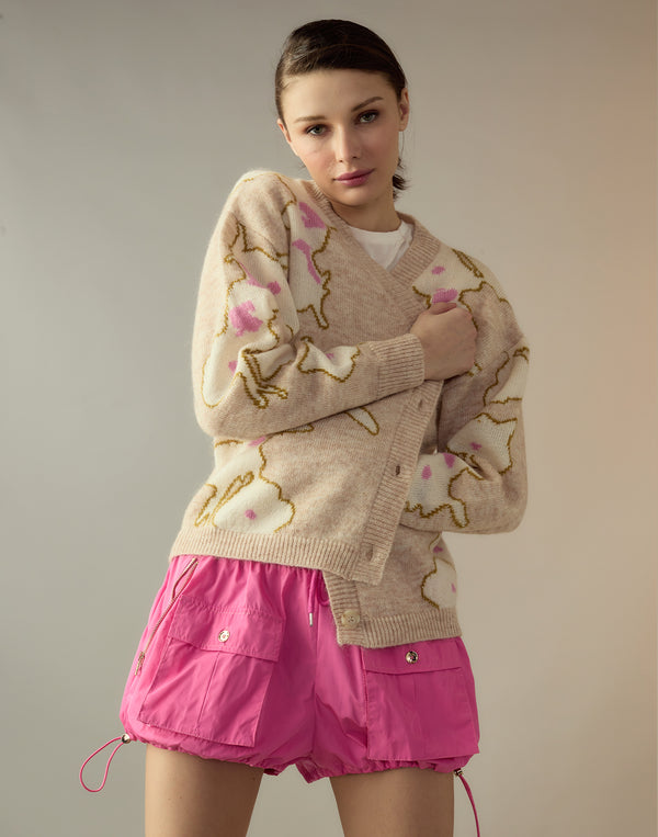 Cynthia Rowley Nylon Cargo Shorts