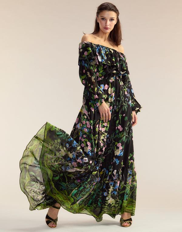 Cynthia Rowley Ophelia Silk Dress