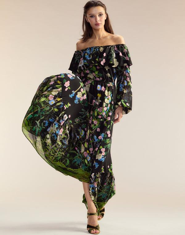 Cynthia Rowley Ophelia Silk Dress