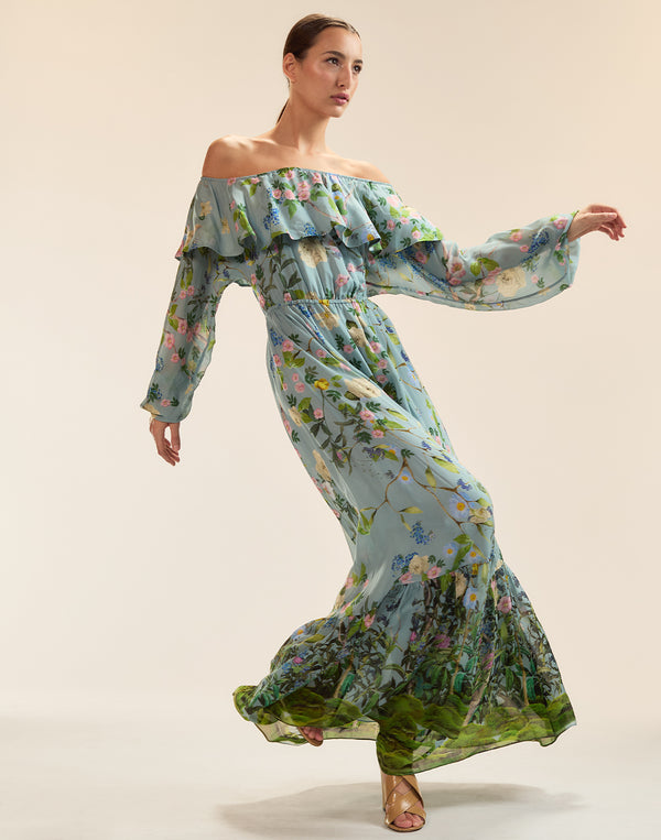 Cynthia Rowley Ophelia Silk Dress