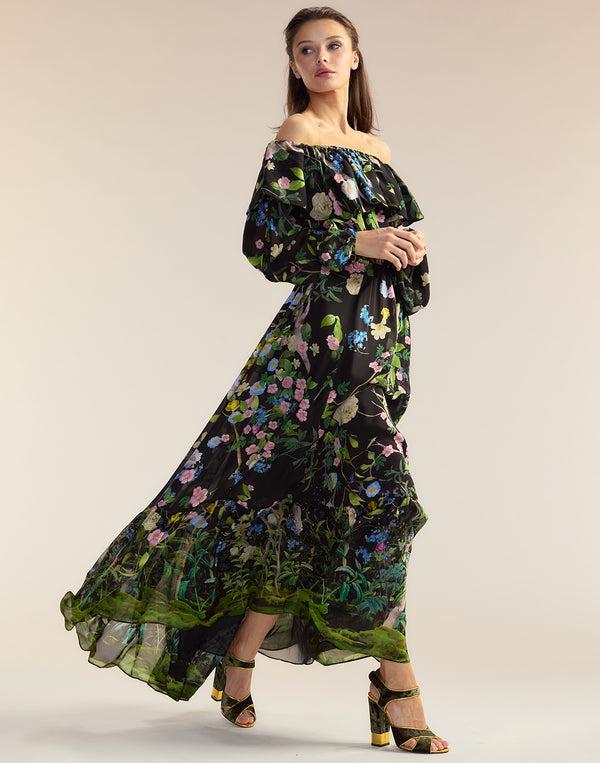 Cynthia Rowley Ophelia Silk Dress