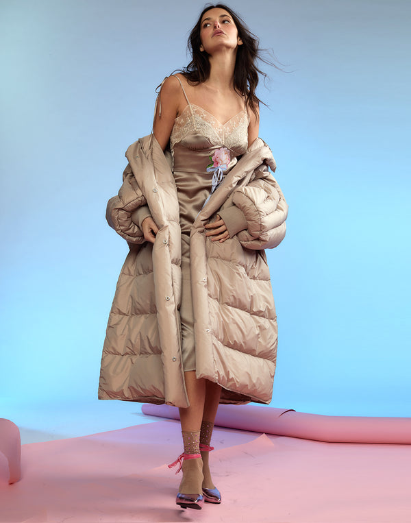 Cynthia Rowley Oversized Pillow Puffer