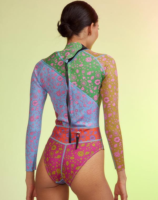Cynthia Rowley Patchwork Wetsuit