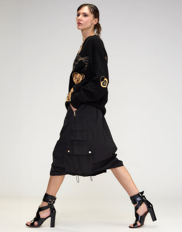 Cynthia Rowley Playful Patchwork Cardigan