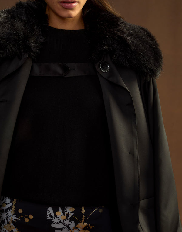 Cynthia Rowley Polished Coat